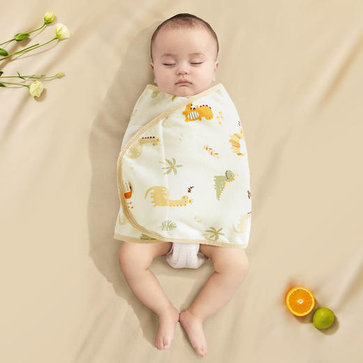 【2条装！限时特价】婴儿防惊跳睡袋包巾春秋a类款纯棉夏季新生儿襁褓巾宝宝睡觉包裹 商品图6