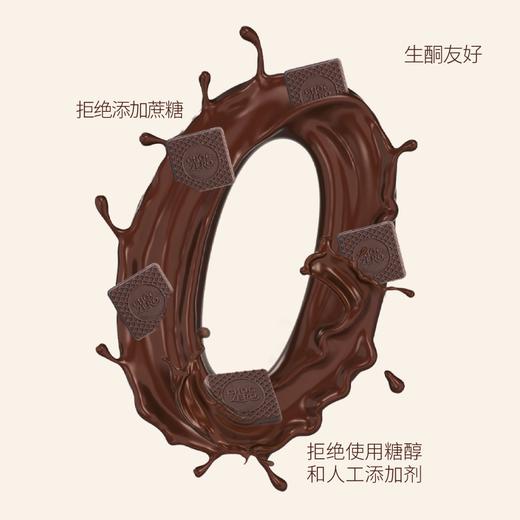 ChocZero 牛奶巧克力榛子排块 170g/袋 15片/袋 0蔗糖 饱腹代餐儿童零食 商品图4