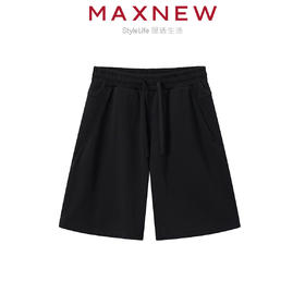 【短裤】男装335G重磅结构分割宽松五分裤 1N2114103