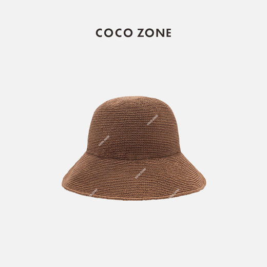 COCO ZONE2024夏季时尚纯色圆顶盆帽百搭通勤遮阳防晒帽CC1B0717 商品图0
