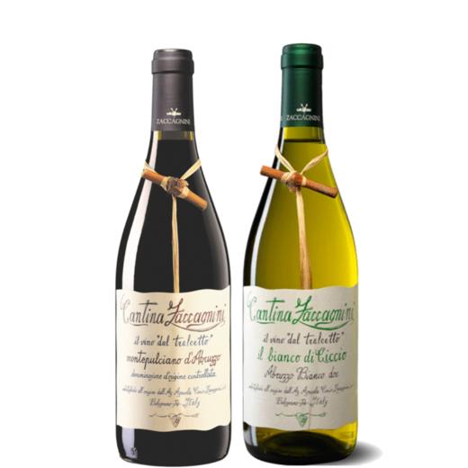 【限时活动】莎卡尼尼托切特西乔白葡萄酒+特蒙特普齐亚诺红葡萄酒 商品图4