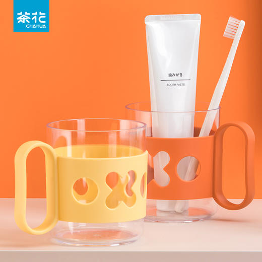 茶花*XO字母清透口杯 商品图0