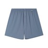 【平纹全棉阿罗裤】SCHIESSER德国舒雅BOXER（2条装）全棉平纹布面料，灰白几何纹样错位穿插印花和素色双包装搭配39/22603X 商品缩略图2