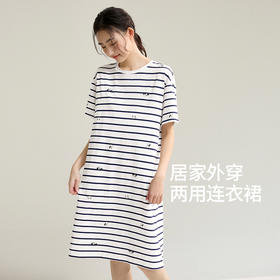 康妮雅女式短袖睡裙 421622012
