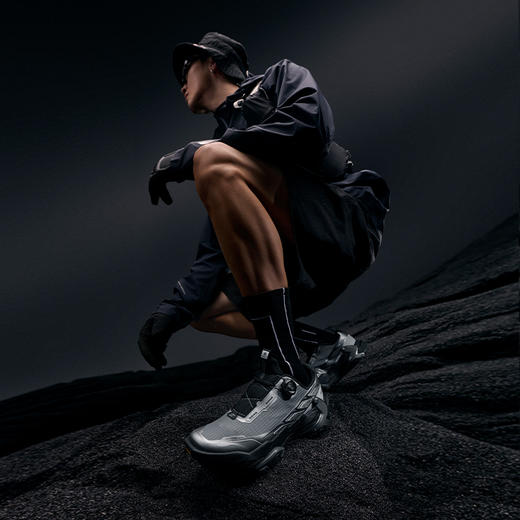 KAILAS凯乐石 户外运动 男女款低帮跑山鞋(FUGA DU BOA-黑山)KS2413140KS2413240 商品图3