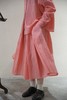 apuntob 粉红格纹弹性腰百褶裙半身裙 商品缩略图4