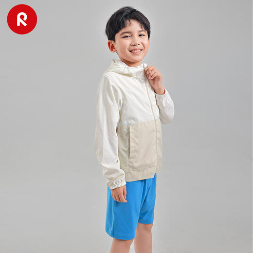reima儿童男女童户外皮肤衣长袖轻薄款透气防风拒水皮肤衣外套 商品图3