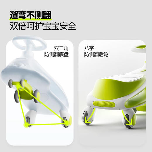 酷骑N1扭扭车 经典款/声光款/+小托斗 商品图2