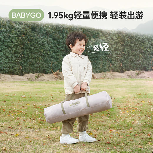 【BG】BABYGO一键开合儿童帐篷室内户外可用野营帐篷 商品图3