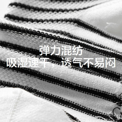 森马儿童袜子2024新款透气吸湿速干针织袜夏季男女童学生袜3双装 商品图4