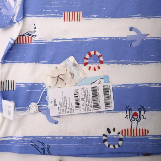 棉果果夏季新品男童纯棉短袖T恤M212140224259 商品图5