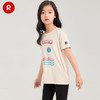 reima男女儿童T恤大童2024春夏新款木糖醇凉感防晒白色圆领短袖 商品缩略图4