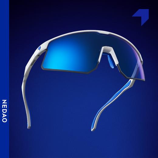 NEDAO内道防眩光防紫外线护目防风防泼水马拉松跑步越野运动眼镜 商品图4