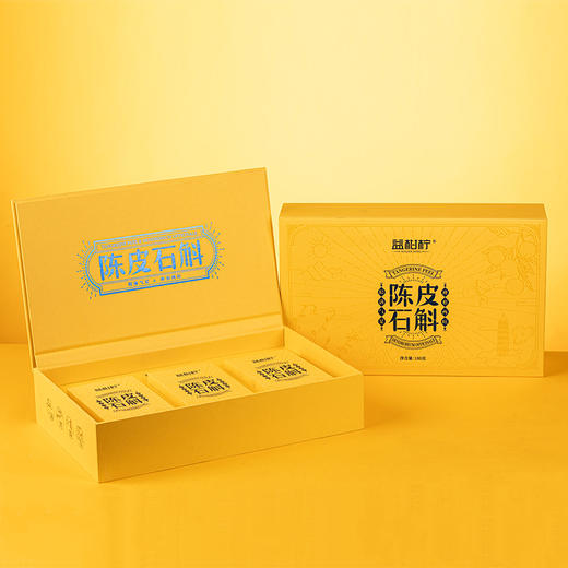 益柑柠丨新会陈皮石斛 代用茶 180g 礼盒装 商品图0