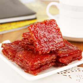 鲤妤 澳门厚切猪肉脯350g/500g