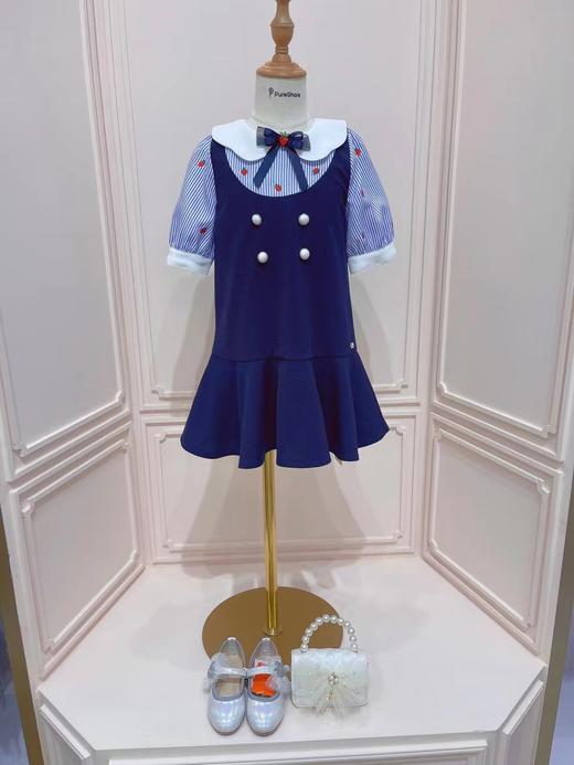 小草莓假两件娃娃裙 商品图2