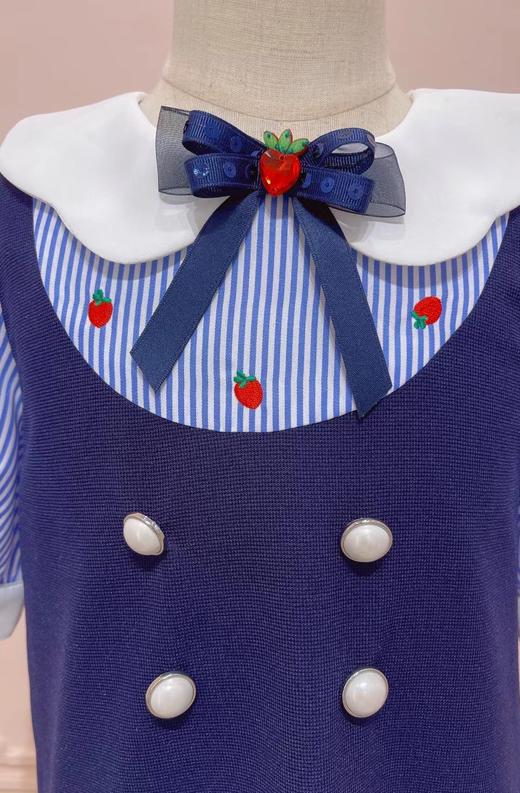 小草莓假两件娃娃裙 商品图5