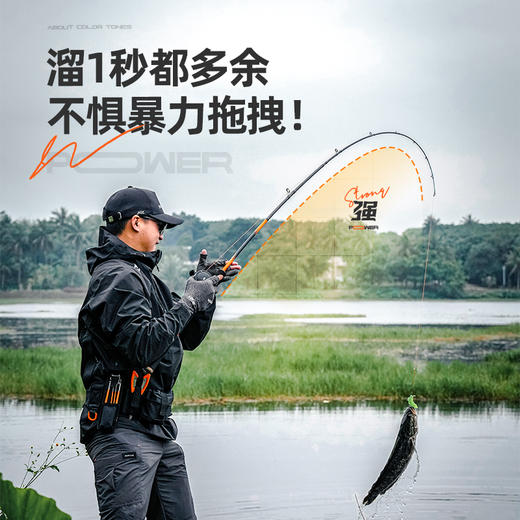 小强汉鼎幻小强路亚竿全套打黑雷强套装 商品图1