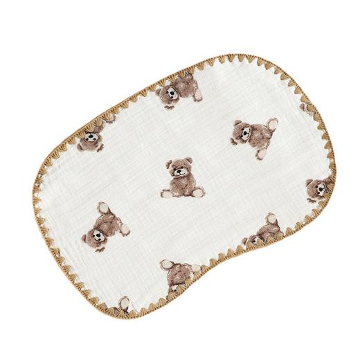 【2条装！天然全棉云片枕】新生婴儿十层棉纱布平枕初生枕巾宝宝云片枕头防吐奶枕垫吸汗低枕 商品图4