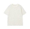 T756夏季斑点提花潮流男女短袖时尚新款百搭情侣T恤休闲宽松上衣 商品缩略图0