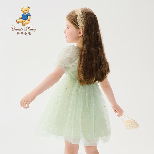 【90-130】【精典泰迪】女童短袖连衣裙半袖公主裙 商品图4