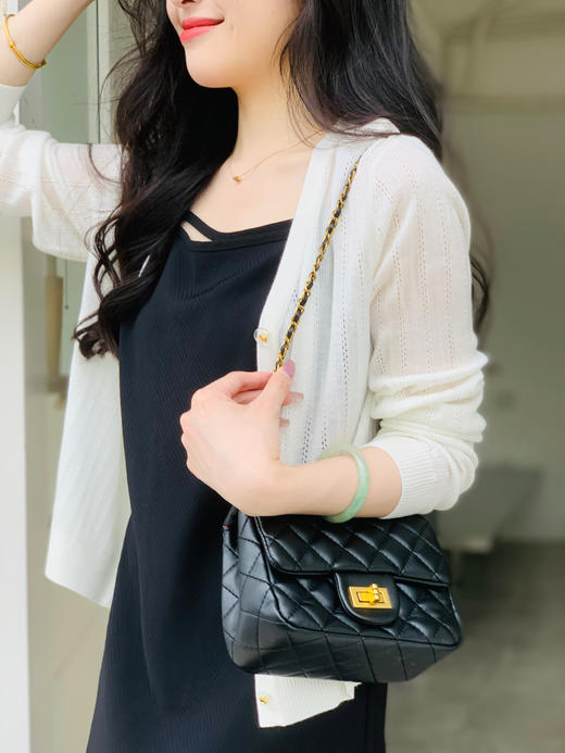 【百图lulu定制】【钢琴键吊带裙】独特 简约 气质 一字带 吊带裙 商品图5