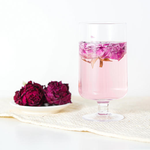 头茬冻干墨红玫瑰  天然无硫熏  -72℃冻干保鲜  云南高原基地，核心玫瑰产区 商品图1