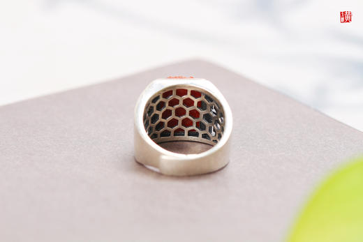 南红龙戒【飞龙在天】，925银镶 商品图6