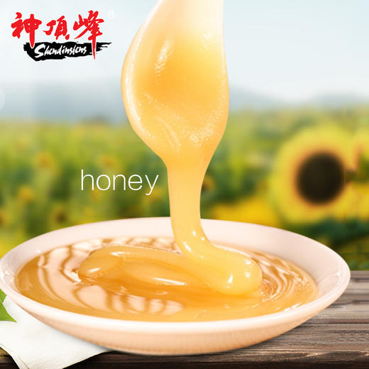 神顶峰 黑蜂山花蜜500克 商品图1
