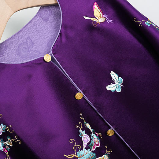 重工刺绣国潮，复古中国风宽松圆领外套OG-9786 商品图3