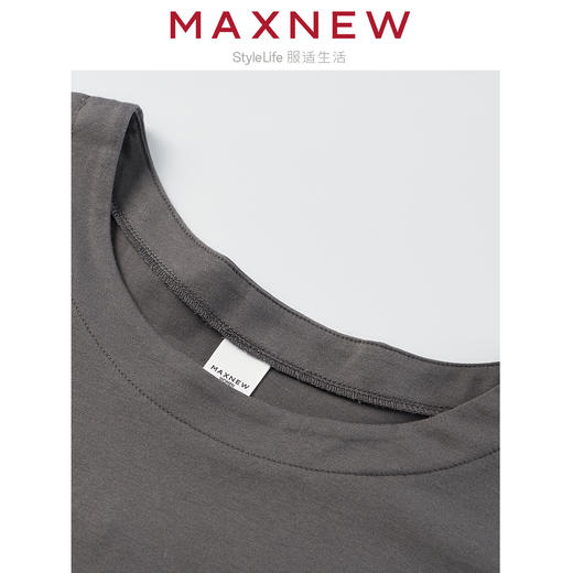 【T恤】女装MAX柔棉结构剪裁蝙蝠袖T恤 1N2221210 商品图2
