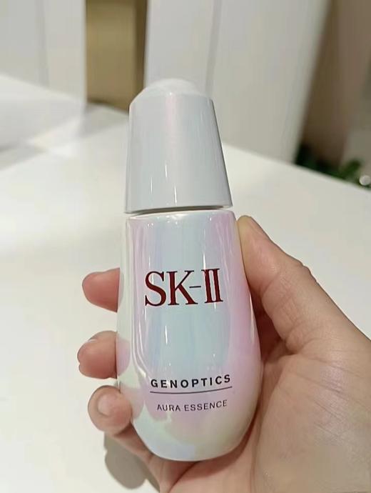 SK-II光蕴臻采小灯泡美白淡斑精华50ml 赠大红瓶面霜15ml*4 商品图3