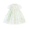 迷你巴拉女童新中式连衣裙宝宝柔软透气国风网纱蓬蓬裙夏季 商品缩略图4
