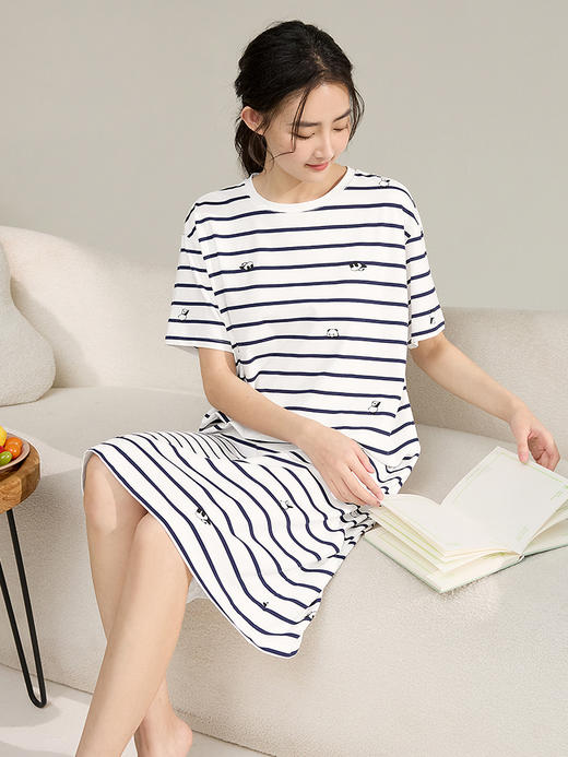 康妮雅女式短袖睡裙 421622012 商品图5