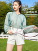 哈瓦塔新款夏季清凉带帽短款防晒服H340108 商品缩略图1