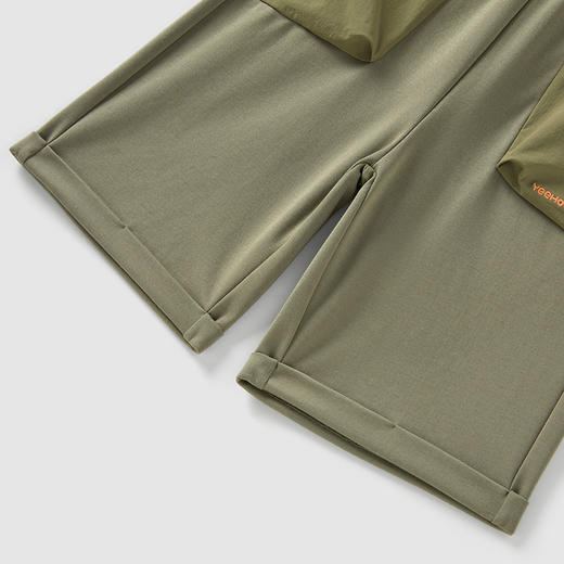 英氏-童衣类（夏）H4英针中裤美人鱼绿100CM男 商品图3