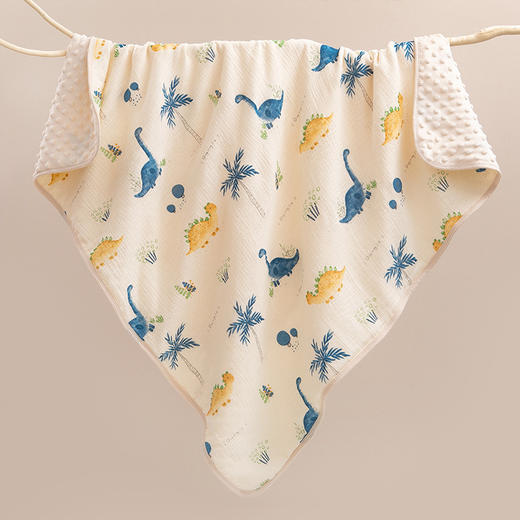 【AB双面可用！安抚保暖双重呵护】豆豆毯婴儿a类绉布童被抱被豆豆绒盖毯幼儿园宝宝卡通四季空调被 商品图8