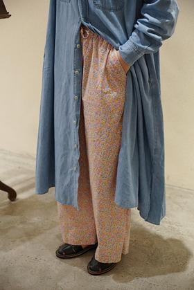（5折）Robe de peau碎花裤子