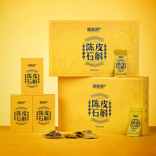 益柑柠丨新会陈皮石斛 代用茶 180g 礼盒装 商品图2