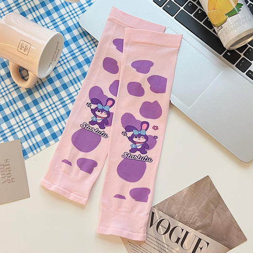 【触肤凉感，冰冰凉一整天！】宝宝手袖女款宽松护手臂袖套冰丝袖套，儿童防晒冰袖男女童夏天薄款，冷光科技持久防晒不闷热-lm！ 商品图12