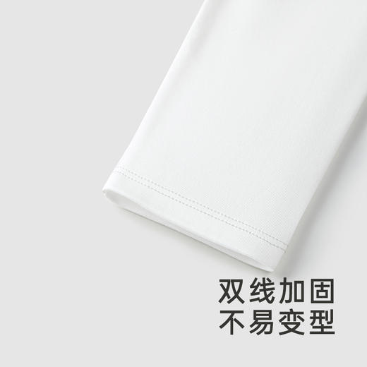 【商场同款】英氏纯棉百搭长袖T恤打底衫春季吸湿速干套头上衣 商品图3