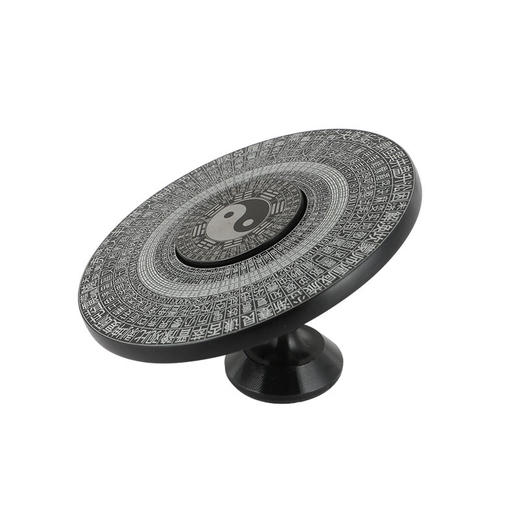 创意太极八卦车载指尖陀螺摆件国风罗盘元素金属桌面桌搭汽车摆件 商品图7