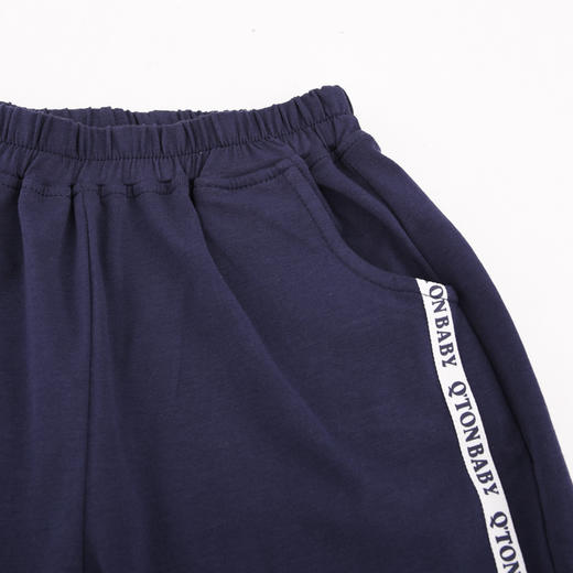 棉果果夏季新品男童纯棉针织九分裤M212208324270 商品图1