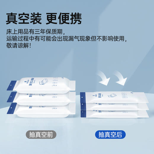 GRAREY格瑞亚一次性床单四件套3包白色/绿色可选，出行差旅神器，柔软亲肤洁净【新春好物随行专场】 商品图8