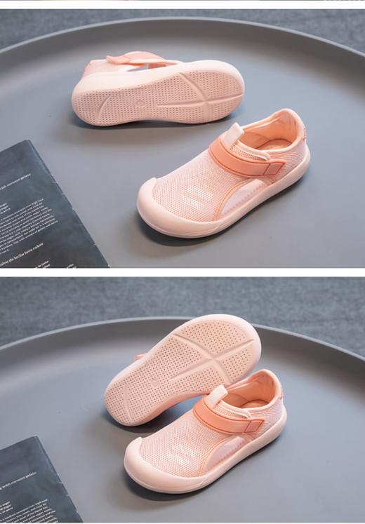 🌸【岁愿透气镂空框子凉鞋SY-Y809】✅鞋面选用优质面料，💐整体舒适柔软。✅舒适透气内里，💥穿着不闷脚。✅采用魔术贴设计，💞方便宝宝穿脱。 商品图2