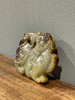 和田褐沁白玉瑞狮腰带扣环，顺丰包邮 商品缩略图8