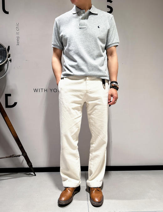 单品包邮现货 THS-特 无补 polo RL家 男士 马球刺绣经典fit朱地棉大马仔 小马仔刺绣polo 8色 AH2312 商品图2