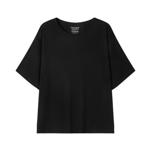 【醋酸外穿】SCHIESSER德国舒雅圆领短袖上衣，醋酸砂洗面料，有优良的吸湿性和透气性，舒适不易产生静电31/23014U 商品图3