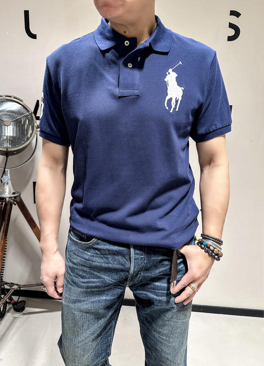 单品包邮现货 THS-特 无补 polo RL家 男士 马球刺绣经典fit朱地棉大马仔 小马仔刺绣polo 8色 AH2312 商品图6