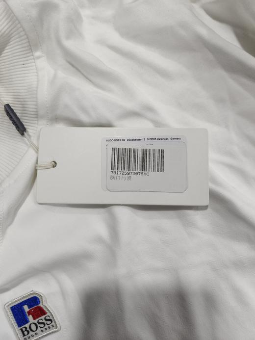 瑕疵 HUGO BOSS/胡戈波士 男士舒适百搭纯棉宽松休闲T恤 商品图2